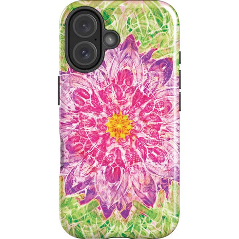 Ginseng Flower iPhone 16 Magsafe Impact Case